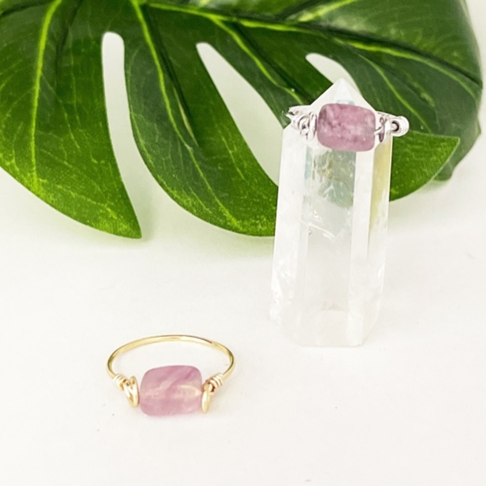 💖Handmade 🤚✨Amethyst ring✨ - Picture 4 of 7
